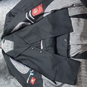 Men 3 piece suit. Black